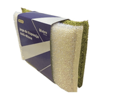 Jogo Esponja Anti Risco Branco e Dourado 2 Peças