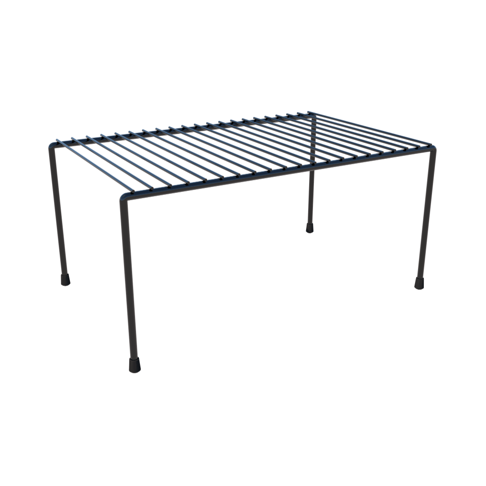 Organizador Para Armário Médio Elegance Preto - 32 cm