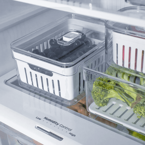 Organizador de Geladeira Clear Fresh com Cesto 2,2 Litros